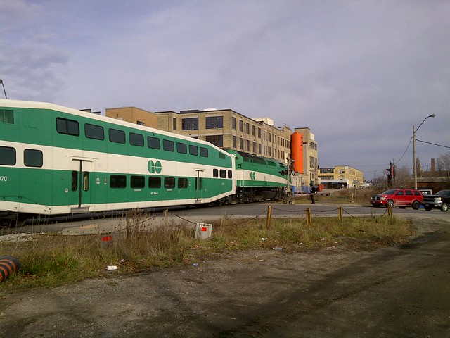 GO Train testing in Kitchener